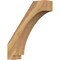 Ekena Millwork 6"W x 24"D x 28"H Imperial Rough Sawn Knee Brace, Western Red Cedar BRC06X24X28IMP00RWR - alternate 1